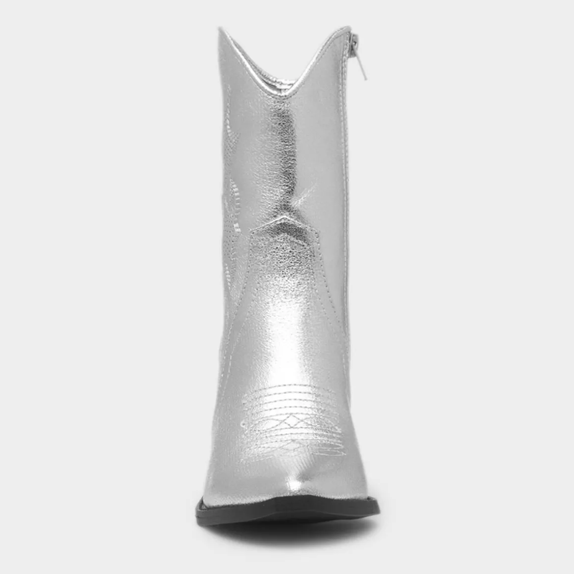 Truffle Carter Womens Silver Cowboy Boot