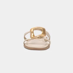 Truffle Fiona Womens Beige Mule Sandal