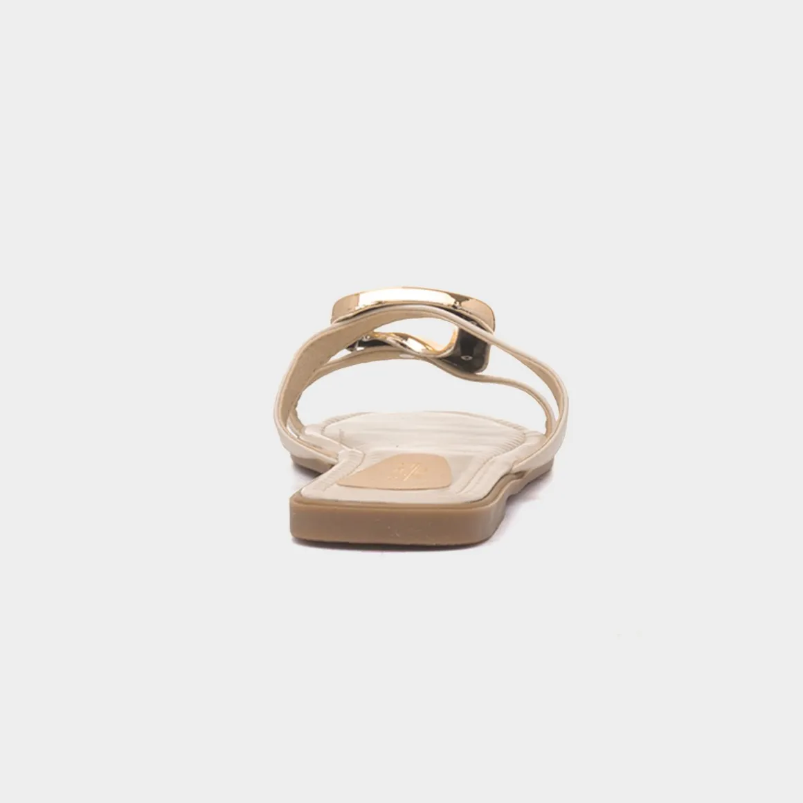 Truffle Fiona Womens Beige Mule Sandal