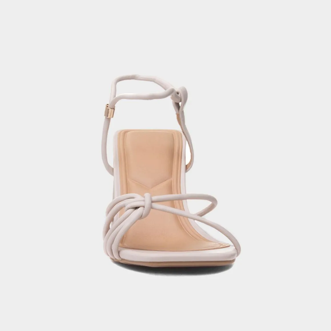 Truffle Harlow Womens Nude Strappy Heel