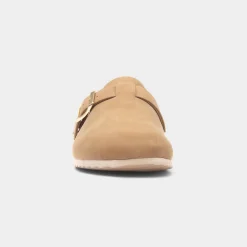 Truffle Jasmin Womens Beige Mule Sandal
