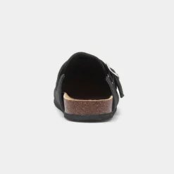 Truffle Jasmin Womens Black Mule Sandal