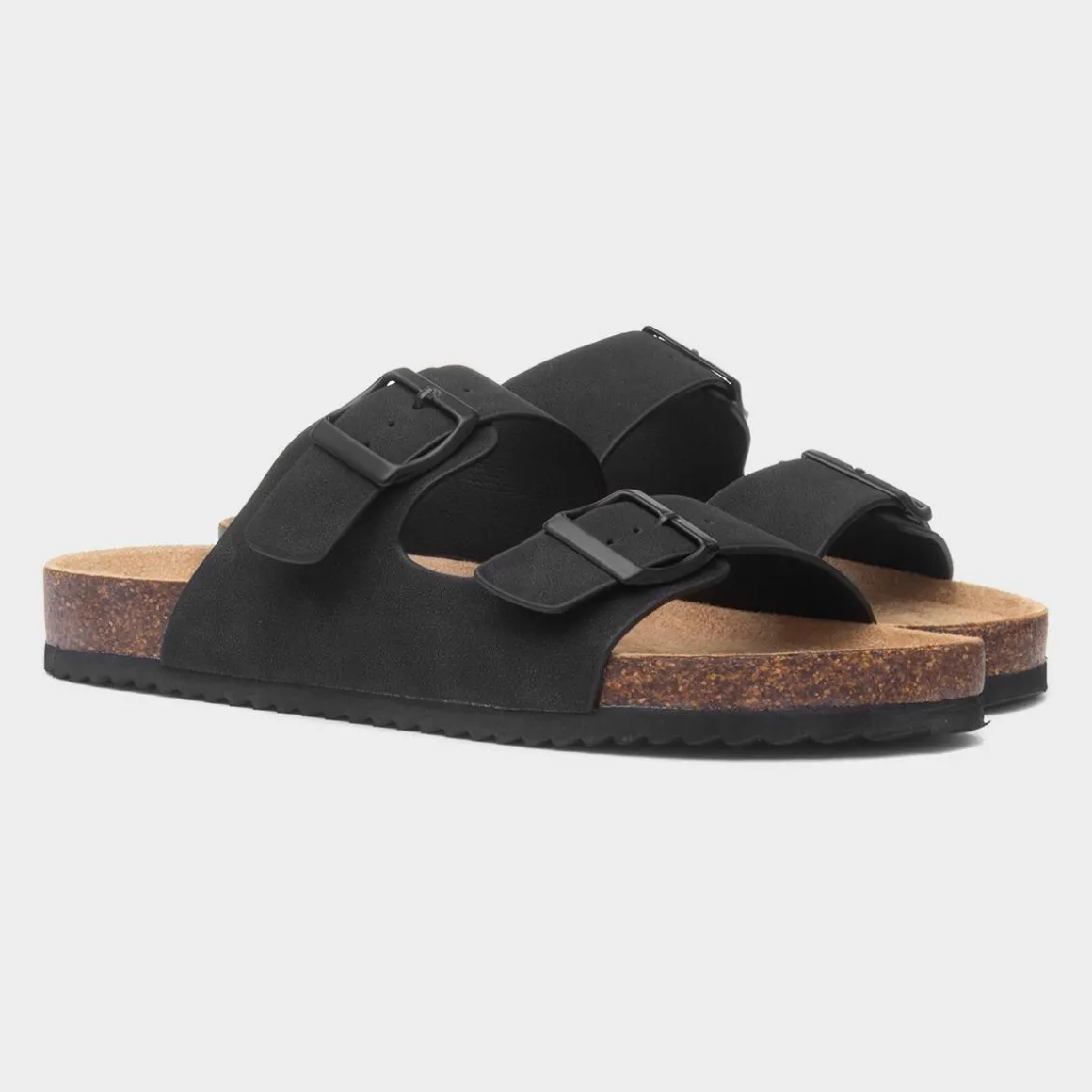Truffle Kati Womens Black Mule Sandal