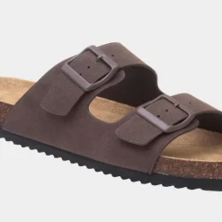 Truffle Kati Womens Chocolate Mule Sandal