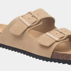 Truffle Kati Womens Tan Mule Sandal