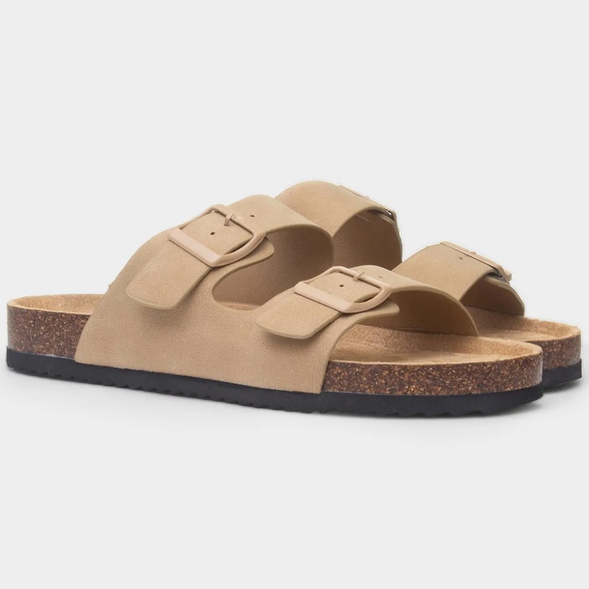 Truffle Kati Womens Tan Mule Sandal