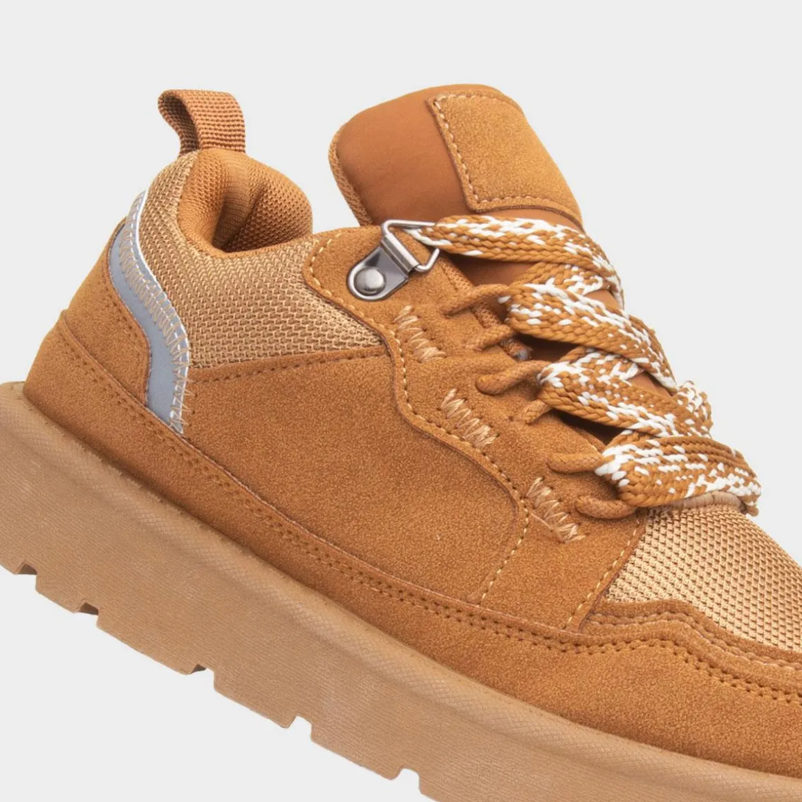 Truffle Lillian Womens Chestnut Trainer