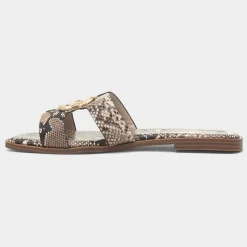 Truffle Medusa Womens Multi Snake Print Sandal