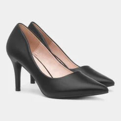Truffle Miranda Womens Black Heel