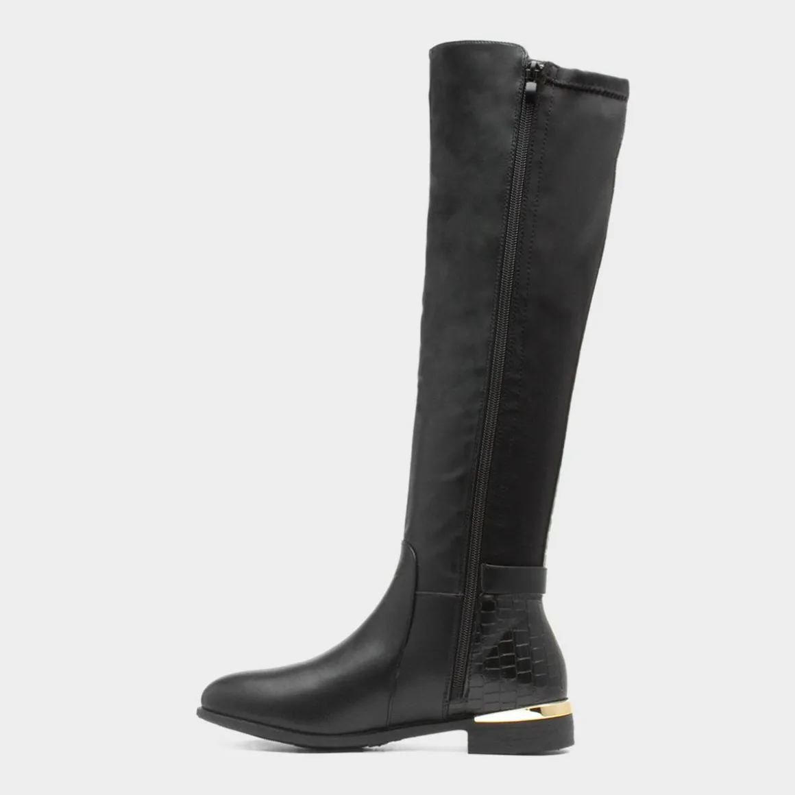 Truffle Natalie Womens Black Knee High Boot
