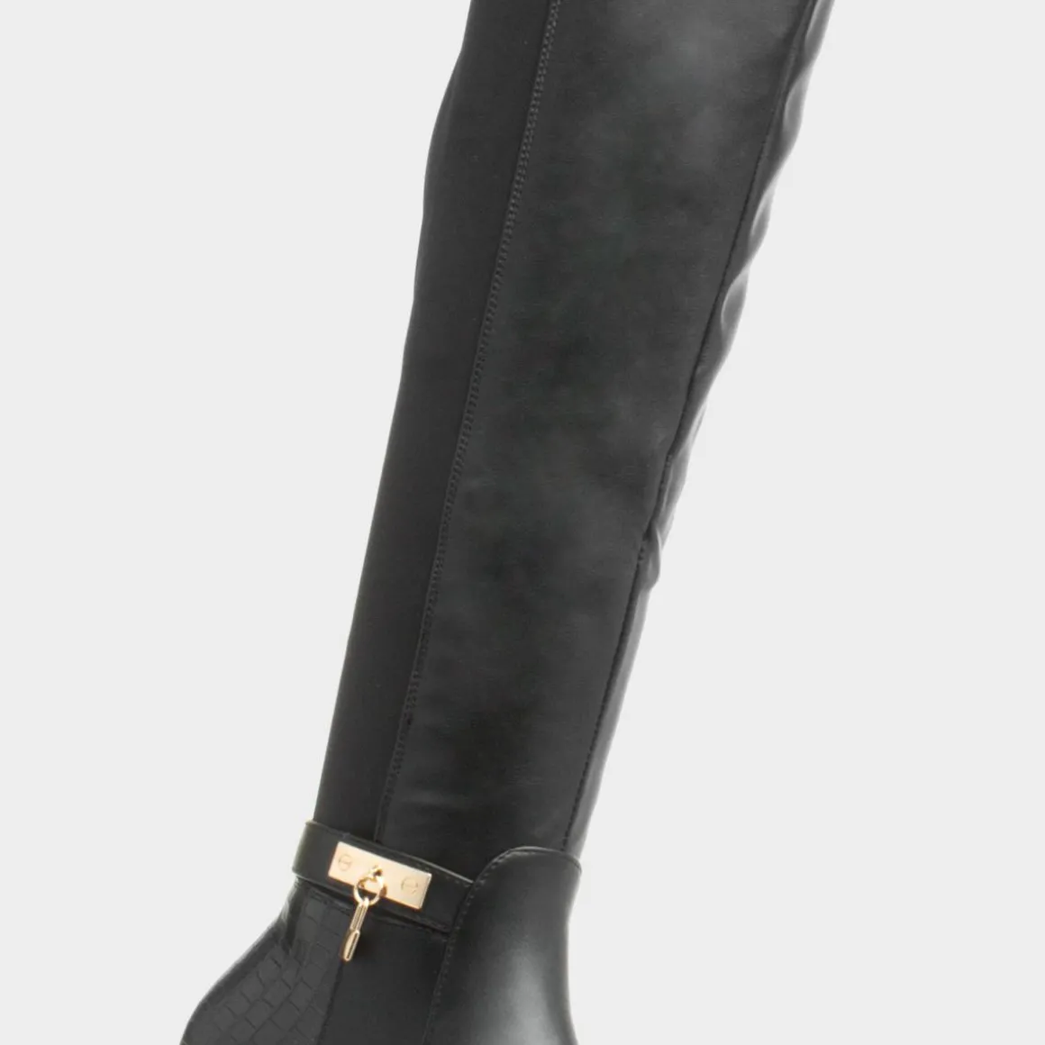 Truffle Natalie Womens Black Knee High Boot