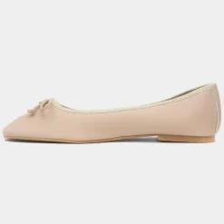 Truffle Penelope Womens Nude Ballerina