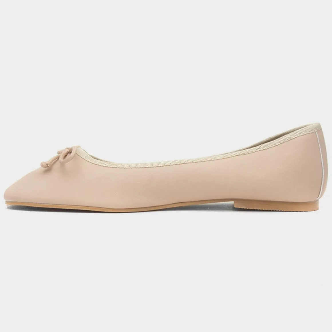 Truffle Penelope Womens Nude Ballerina