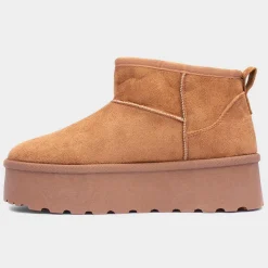Truffle Sasha Womens Chestnut Ankle Boot