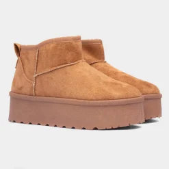 Truffle Sasha Womens Chestnut Ankle Boot