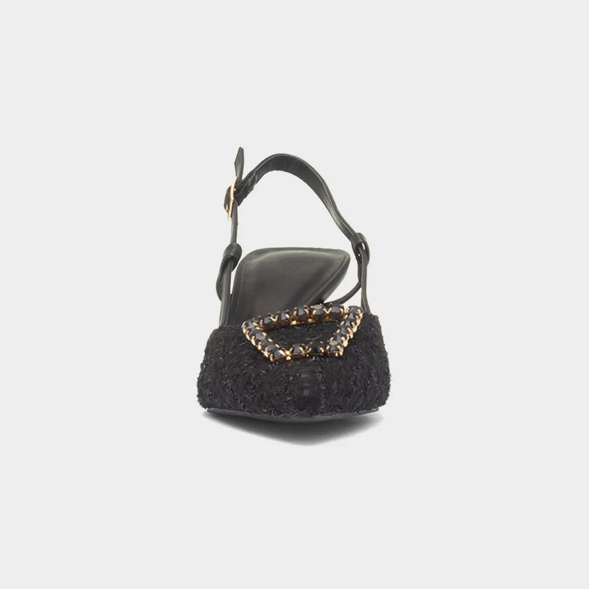 Truffle Vicki Womens Black Heel