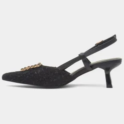 Truffle Vicki Womens Black Heel