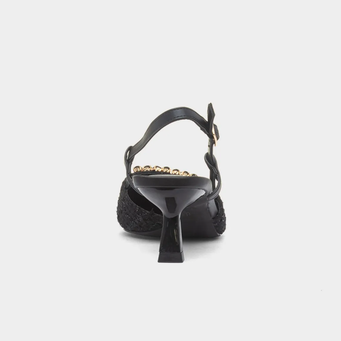 Truffle Vicki Womens Black Heel