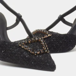 Truffle Vicki Womens Black Heel
