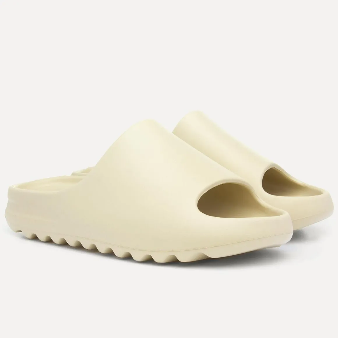 Truffle Womens Cream Chunky EVA Slider