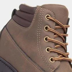 Trux Chive Boys Brown Boot