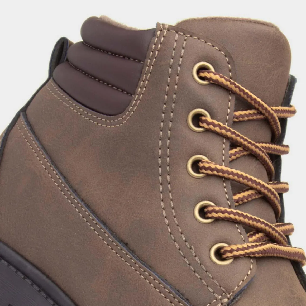Trux Chive Boys Brown Boot