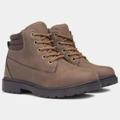 Trux Chive Boys Brown Boot