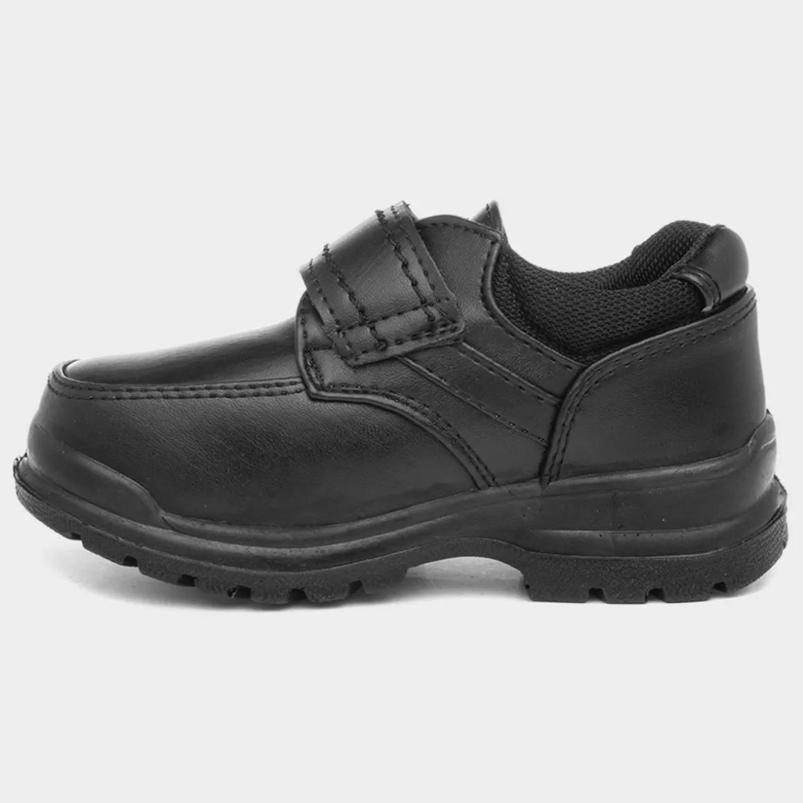 Trux Craig Boys Black Easy Fasten Shoe