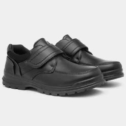 Trux Craig Boys Black Shoe Size 8 to Adult Size 6