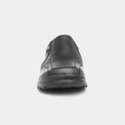Trux Eric Boys Black Slip On Shoe