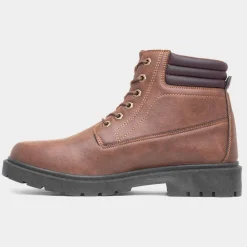 Urban Territory Bill Mens Tan Lace Up Boot
