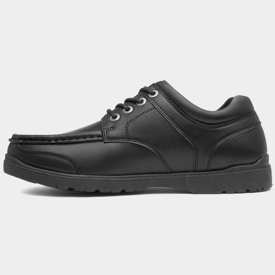 Urban Territory Emilio Mens Black Lace Up Shoe