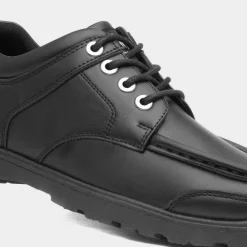 Urban Territory Emilio Mens Black Lace Up Shoe