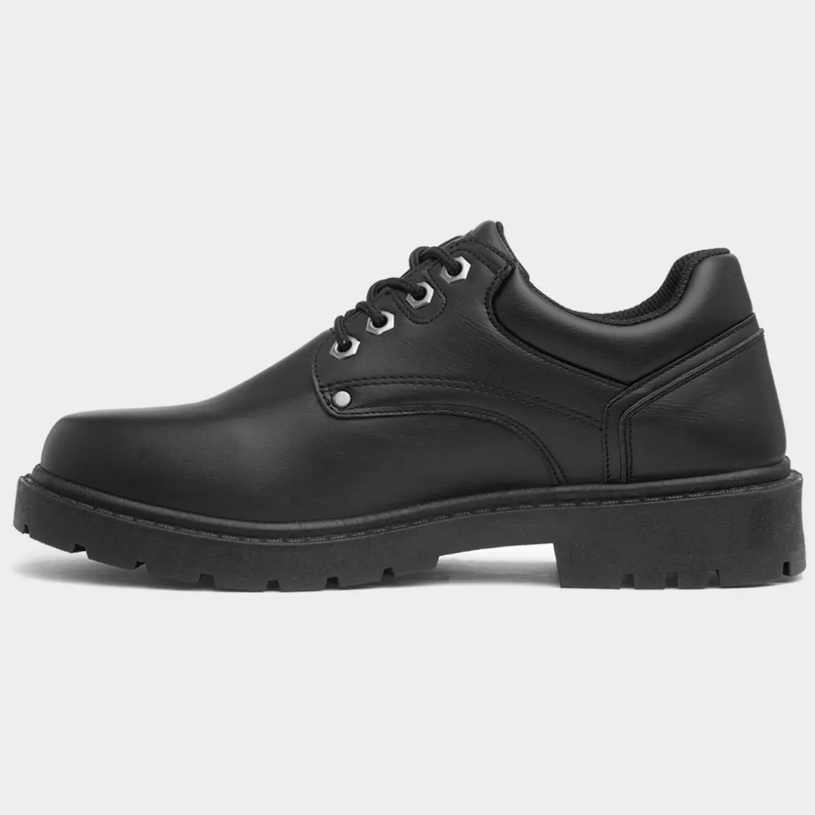 Urban Territory Emmit Mens Black Lace Up Shoe