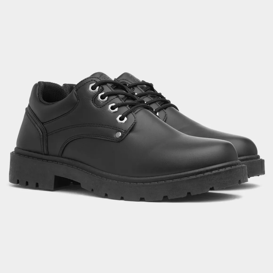 Urban Territory Emmit Mens Black Lace Up Shoe