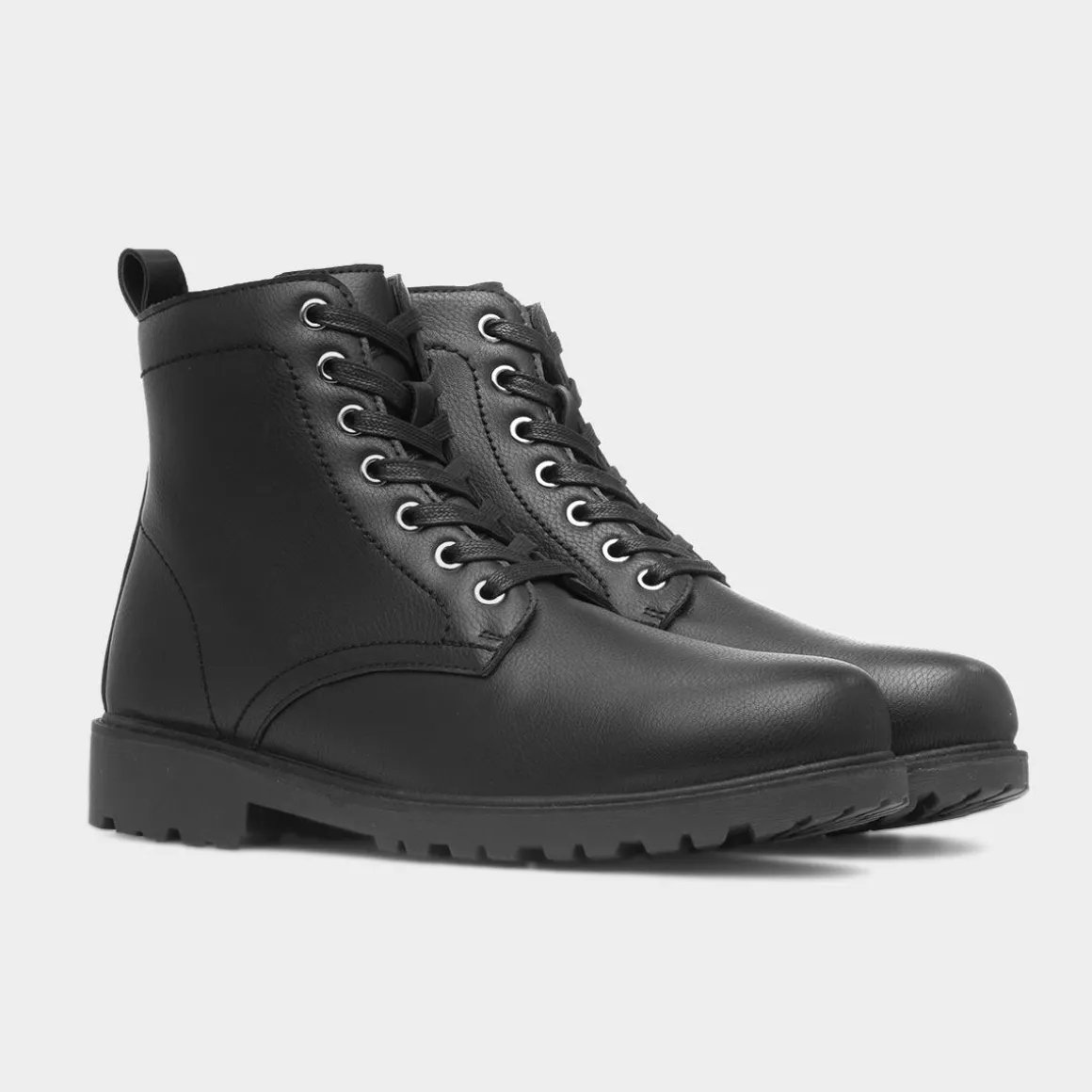 Urban Territory Errol Mens Black Lace Up Boot