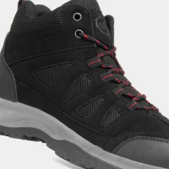 Urban Territory Hank Mens Black Hiker Boot