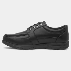 US Brass Berwick II Mens Black Lace Up Shoe