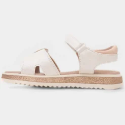 Walkright Abbey Girls White Heart Sandal