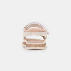 Walkright Abbey Girls White Heart Sandal