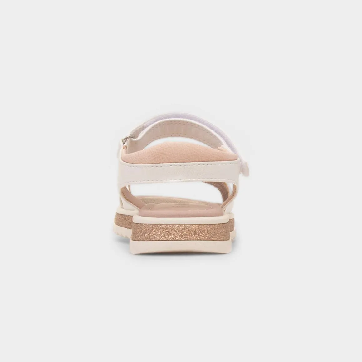Walkright Abbey Girls White Heart Sandal