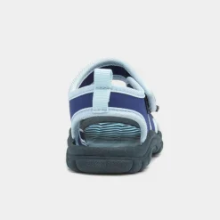 Walkright Boys Navy and Blue Easy Fasten Sandal