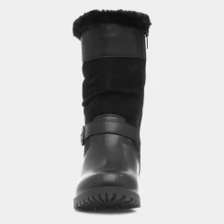 Walkright Candice Girls Black Zip Up Boot
