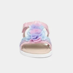 Walkright Ciara Girls Pastel Easy Fasten Sandals