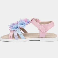 Walkright Ciara Girls Pastel Easy Fasten Sandals