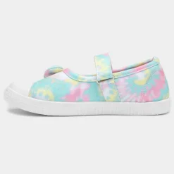 Walkright Claudia Girls Multi Tie-Dye Canvas