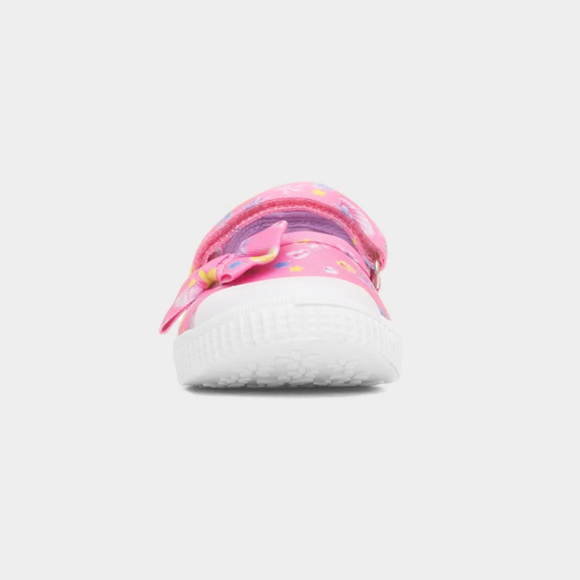 Walkright Claudia Girls Pink Easy Fasten Canvas