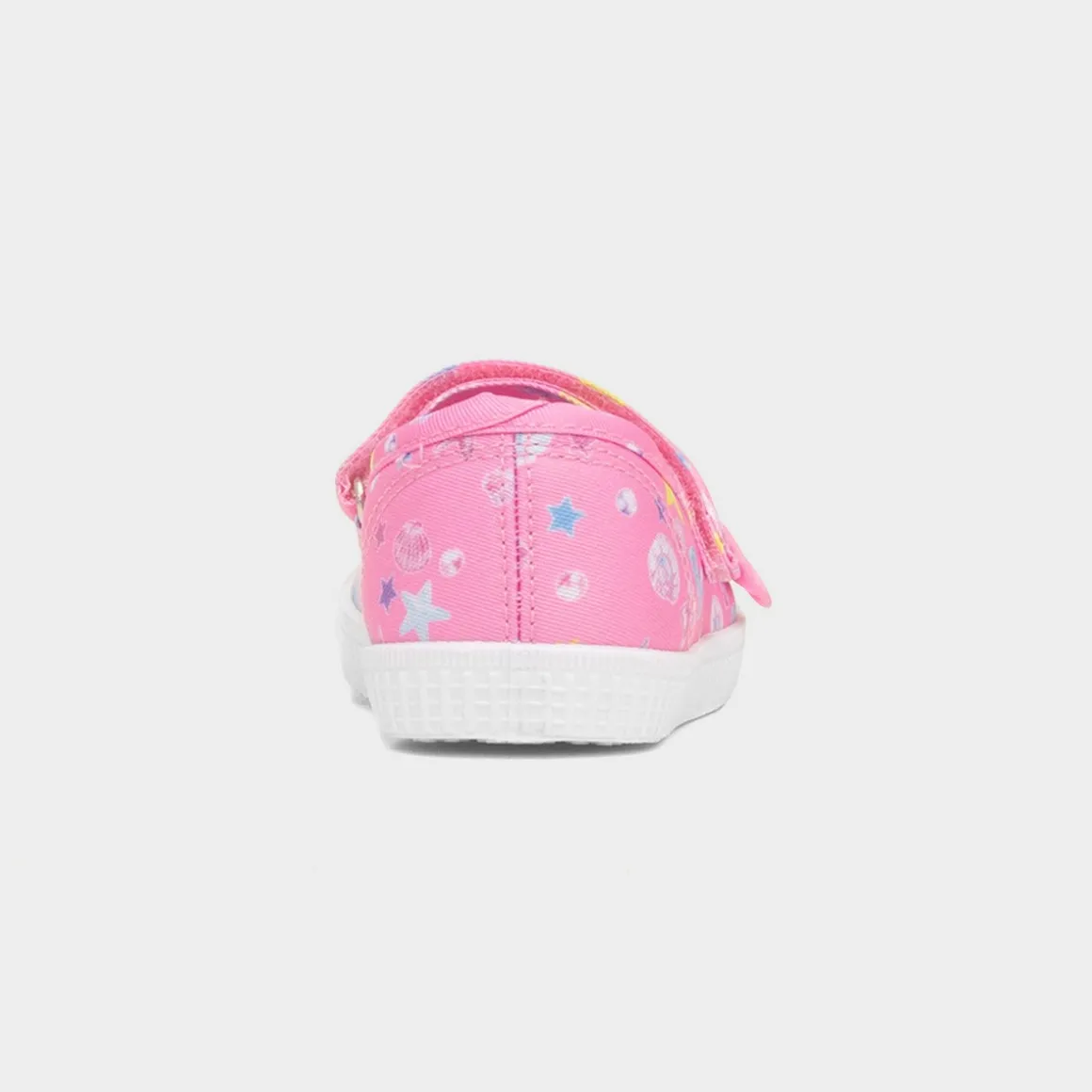 Walkright Claudia Girls Pink Easy Fasten Canvas