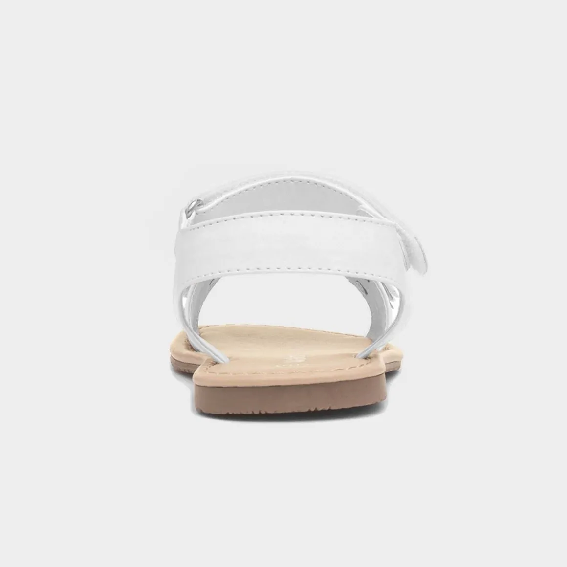 Walkright Faron Girls White Flower Sandal