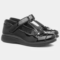 Walkright Fiz Girls Patent Unicorn Shoe